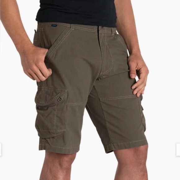 Kuhl Other - Kuhl Men’s Size 40 Ambush Cargo Shorts Patina Dye Army Green Outdoor Hiking Rock